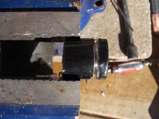 Remove bung fromcut piece ground behind weld.jpg
