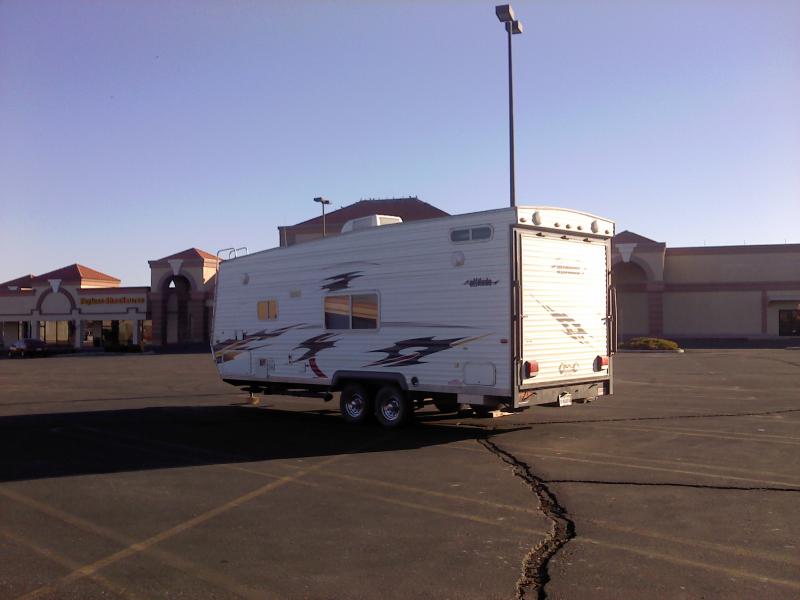 Trailer in a parking lot waiting for Shoubadaba to rescue me.jpg