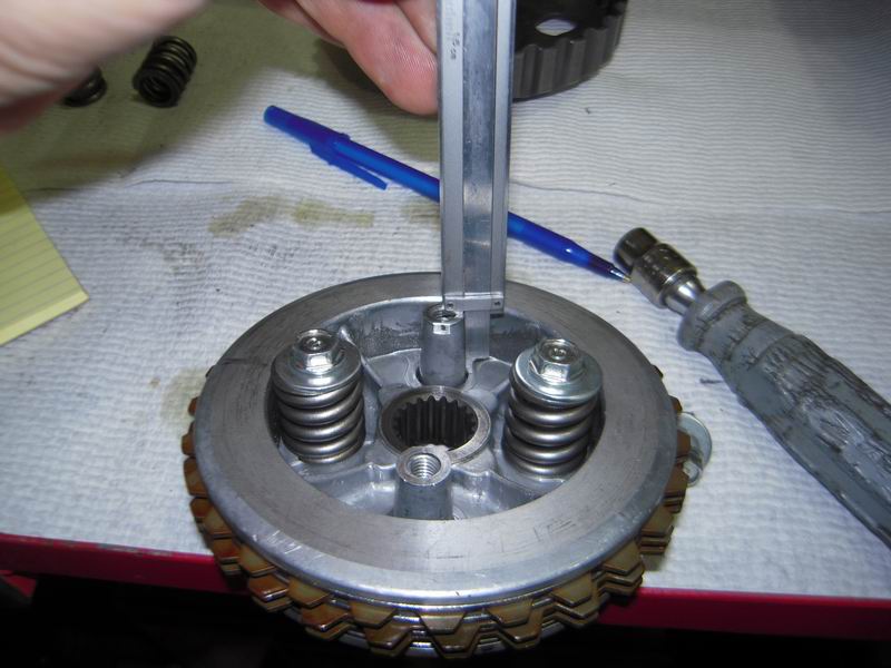Measuring the Springs Compressed Lenght ( Height ) with Light Load.JPG